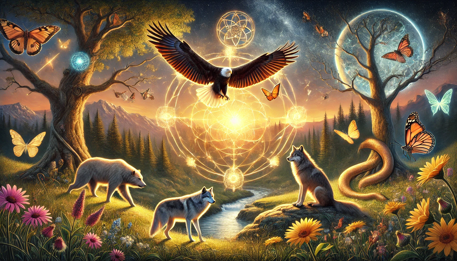 Archetipi Animali e Costellazioni Quantiche: Guida alla Trasformazione Interiore