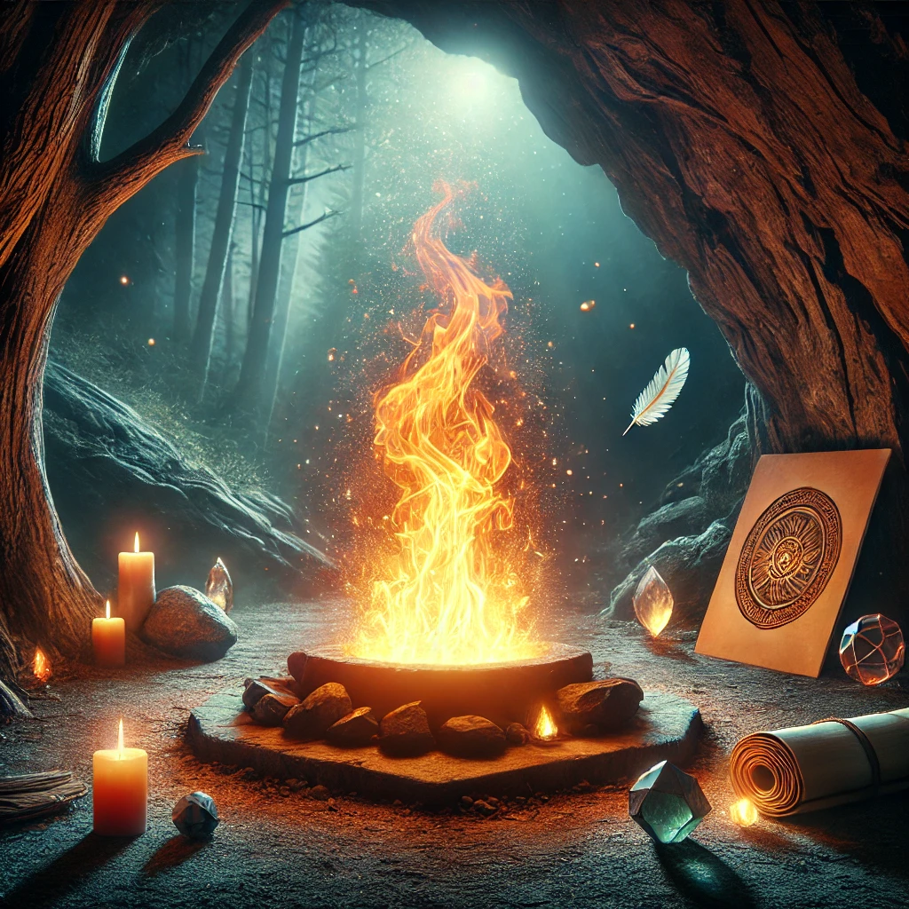 Fuoco Spirituale: Trasformazione Interiore ed Energia Vitale
